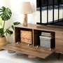 Hanah Home New Line - Walnut v2 Mueble para TV Nogal